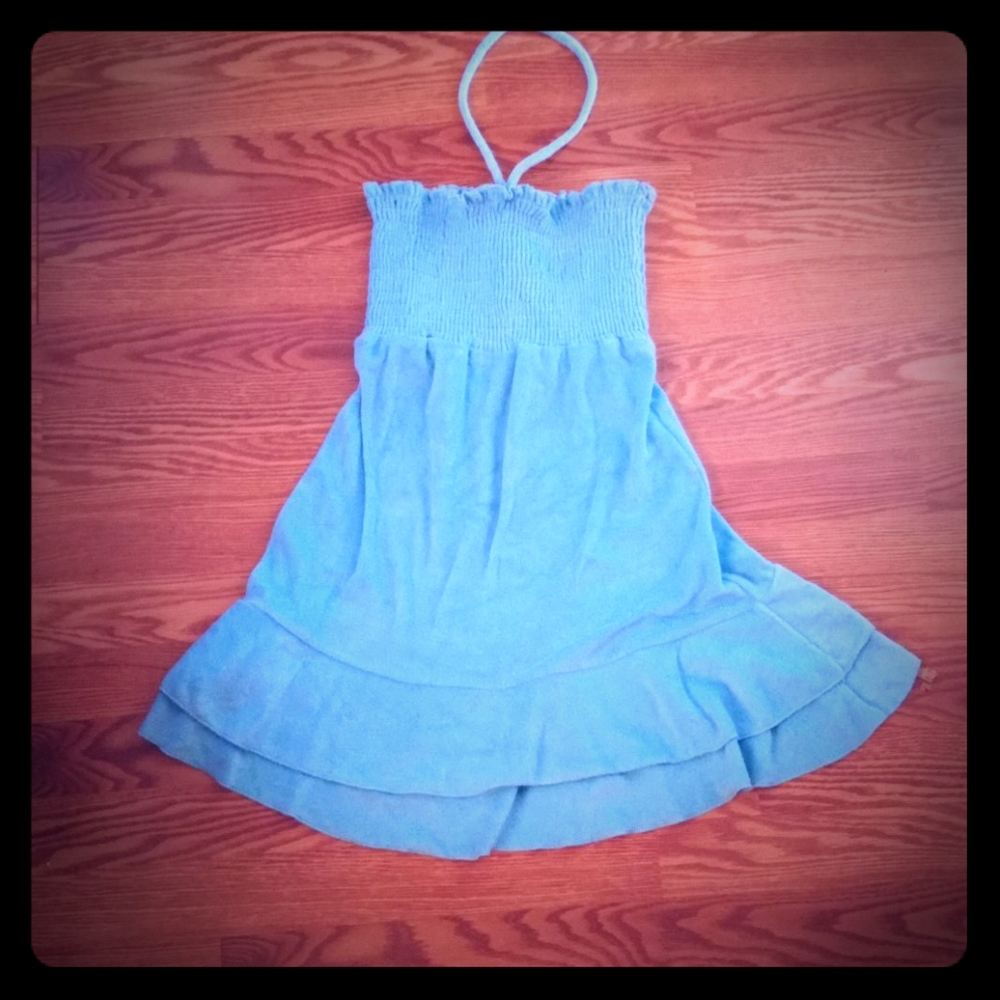 Blue cover up